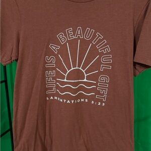Bella Canvas terra-cotta Graphic Tee